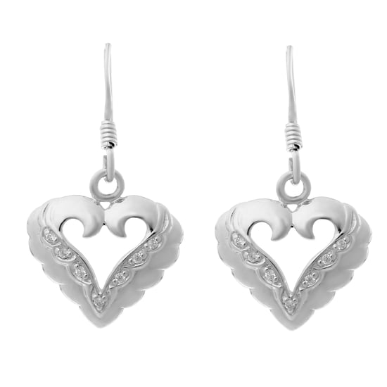 Orphelia Women's 925 Sterling Silver Drop Earrings - Silver ZO-5247 - Image 1