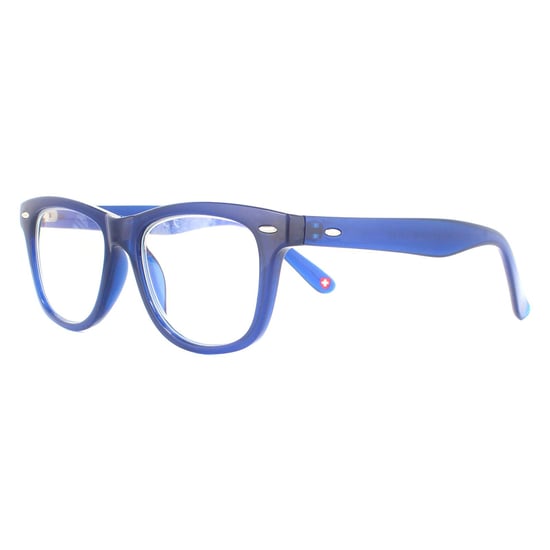 Montana Rectangular Blue Kidss Glasses Frames