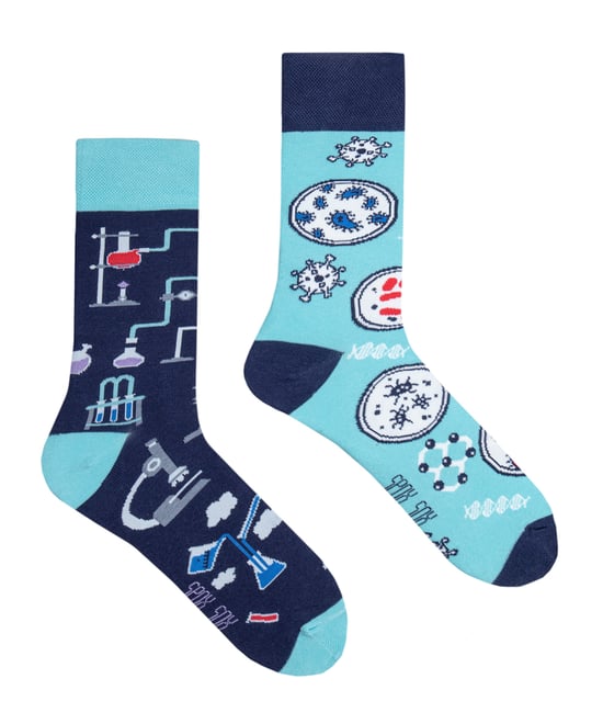 SPOX SOX - Calcetines de colores para hombre y mujer - Laboratorio - Image 1