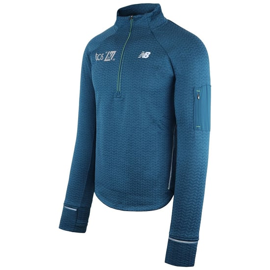 Jersey New Balance NB Heat Grid Hombre Azul - Image 2