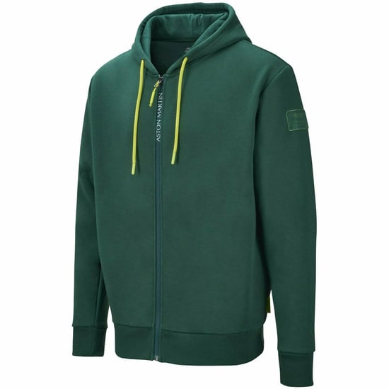Aston Martin F1 Official Team Mens Green Track Jacket