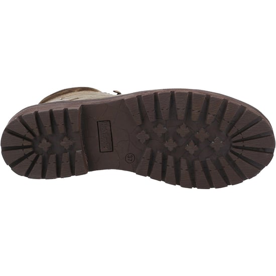 Hush Puppies Annay Leather Women's Khaki Boots - Image 3