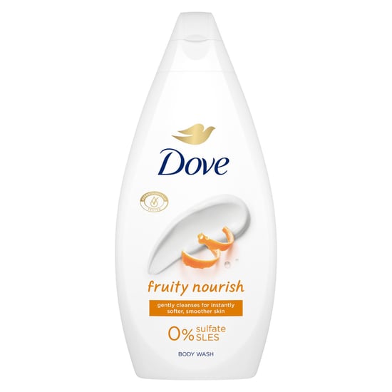 Dove Fruity Nourish Body Wash 0% Sulfate SLES for Soft & Smoother Skin 450ml,6pk