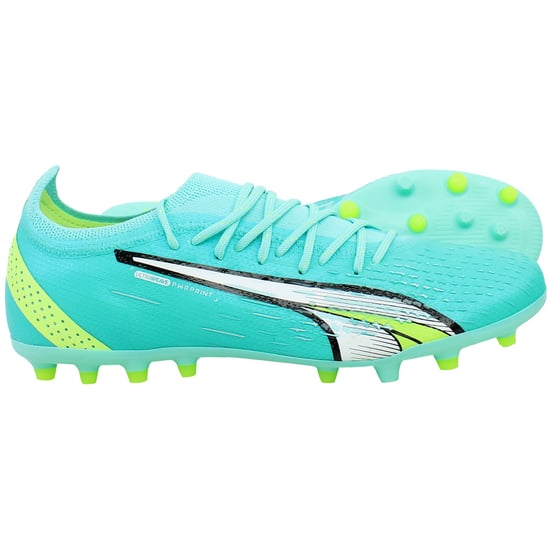 Puma Ultra Ultimate MG Mens Green Football Boots - Image 1
