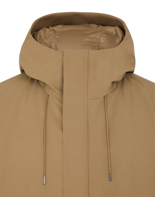 Chaqueta de parka con capucha micro de hombre C.P. Company en beige - Image 5