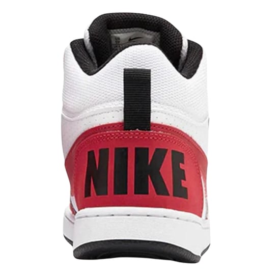 Zapatillas de deporte rojas Court Borough Mid Top de Nike - Image 4