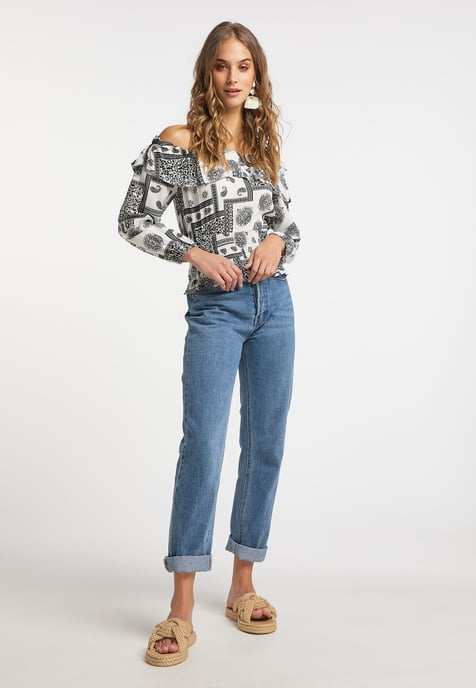 IZIA carmen blouse gaya