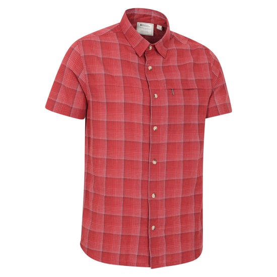 Mountain Warehouse Mens Cotton Shirt (Active Red) - Image 5