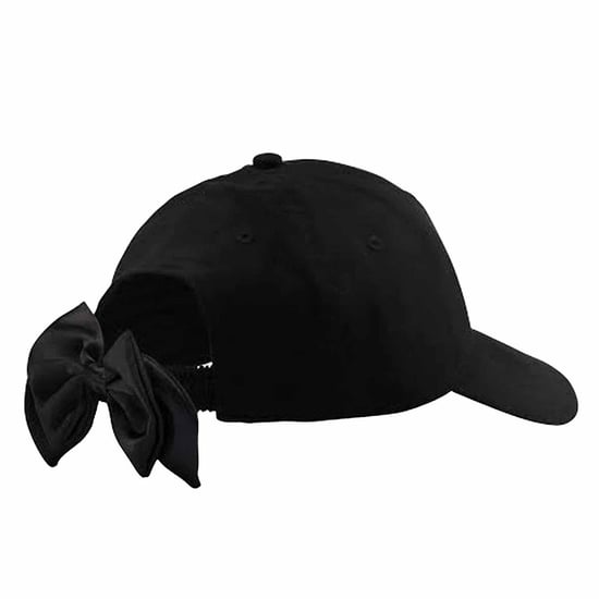 Puma Plain Womens Black Bow Cap - Image 2