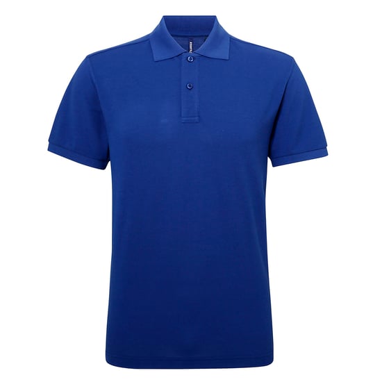 Asquith & Fox Mens Short Sleeve Performance Blend Polo Shirt (Royal) - Image 1