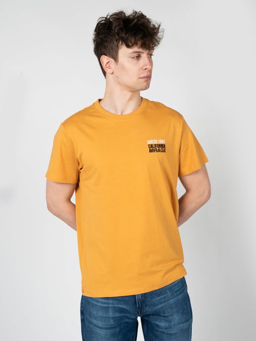Guess T-Shirt Mirage del hombre naranja - Image 3
