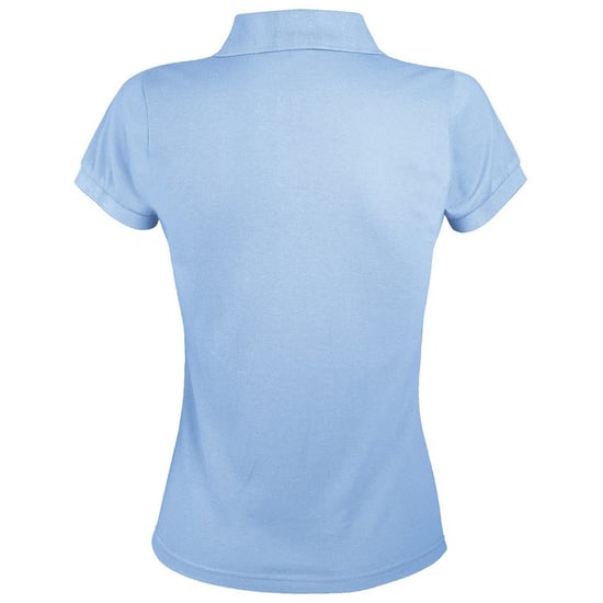 SOLs Womens/Ladies Prime Pique Polo Shirt (Sky Blue)