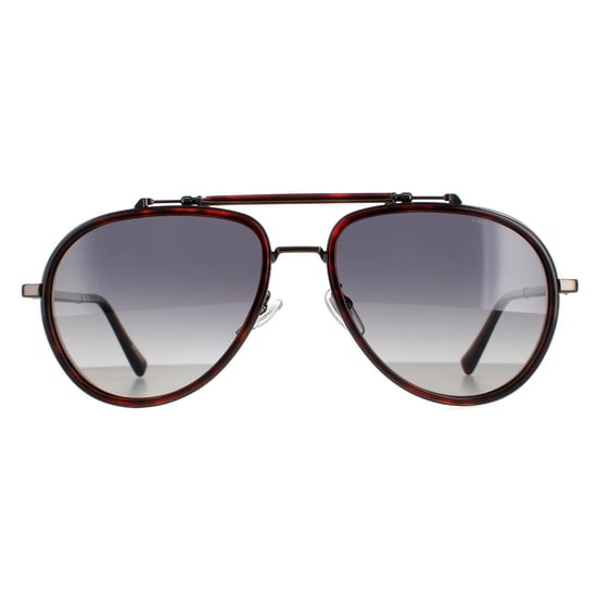 Chopard Aviator Mens Brown Honey Havana  Smoke Gradient Polarised SCHF24