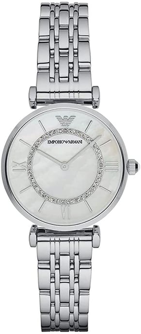 Emporio Armani Gianni T-bar Women's Silver Watch AR1908