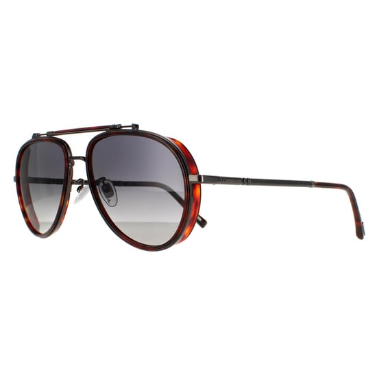 Chopard Aviator Mens Brown Honey Havana  Smoke Gradient Polarised SCHF24