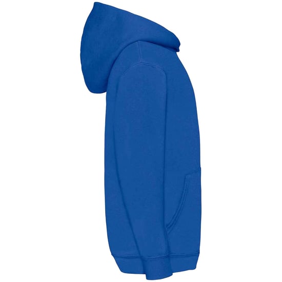 Fruit Of The Loom Kids Unisex Classic 80/20 Hoodie (Royal Blue) - Image 3