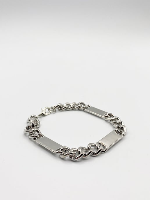 Chunky Bracelet in Silver