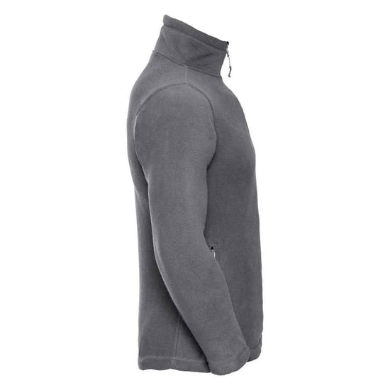 Russell Mens Zip Neck Outdoor Fleece Top (Convoy Grey) - Image 3