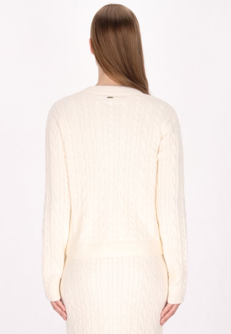 Dreimaster Cardigan women off-white - Image 4