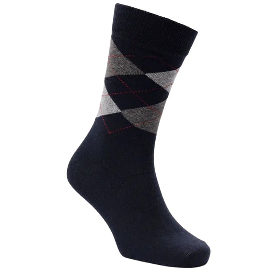 Trespass Mens Paden Socks (Pack of 5) (Navy/Black) - Image 2