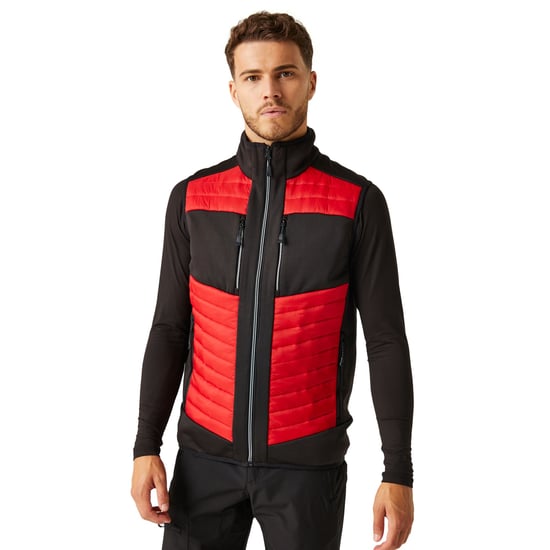 Regatta Unisex Adult E-Volve Thermal Hybrid Body Warmer (Classic Red/Black)