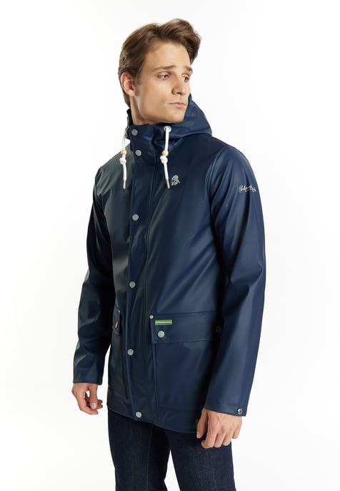 Schmuddelwedda rain jacket Men marine - Image 3