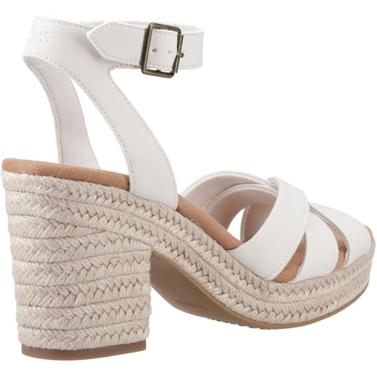TOMS Majorca Strappy Leather Women's Light Sand Sandals - Image 2