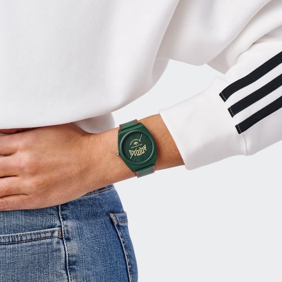 Adidas Originals Project Two Grfx Unisex's Green Watch AOST24073 - Image 4