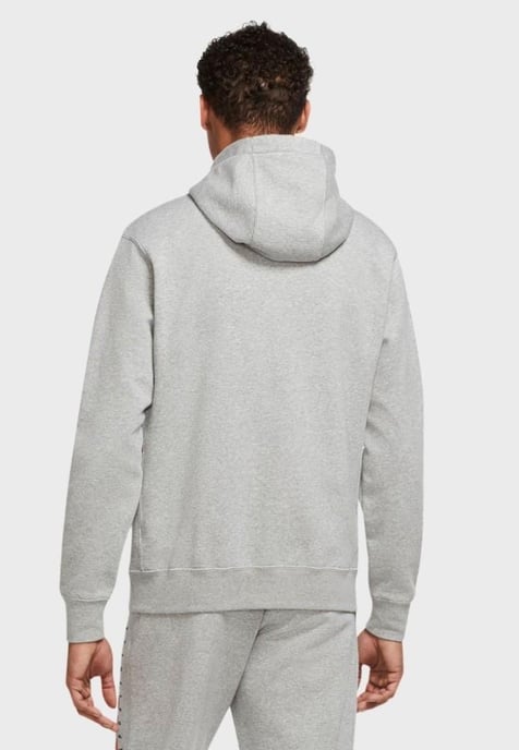 Sudadera con capucha de tejido polar en gris Sportswear para hombre Nike - Image 2