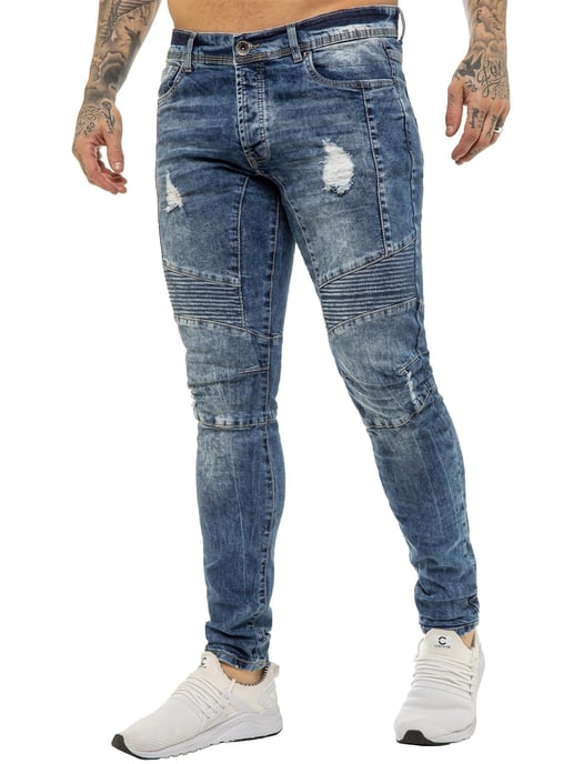 Enzo Biker Jeans - Azul - Image 1