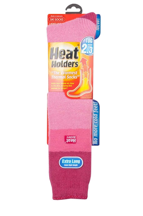 Calcetines térmicos de esquí de mujer 2.3 TOG extra largos hasta la rodilla - Image 2