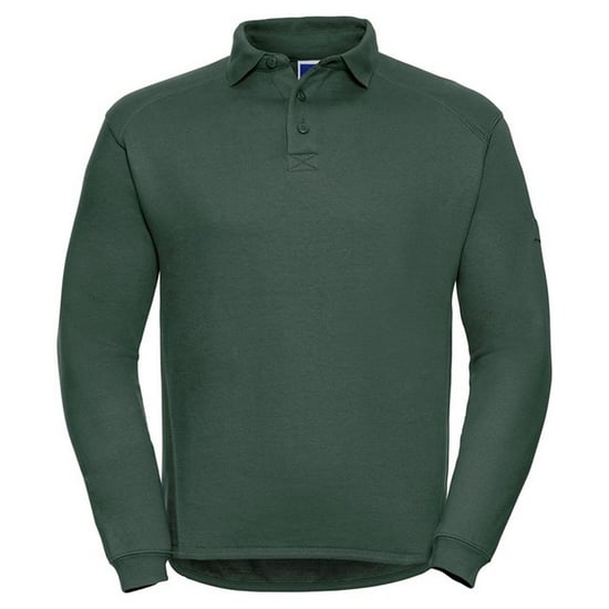 Russell Mens Heavy Duty Sweatshirt (Bottle Green) - Image 1