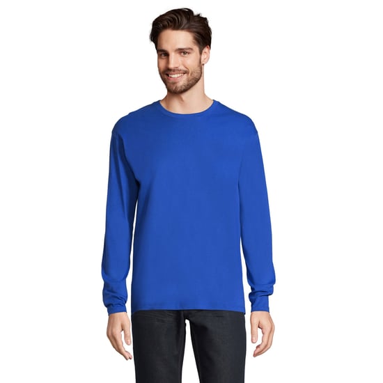 SOLS Mens Monarch Long-Sleeved T-Shirt (Royal Blue) - Image 1