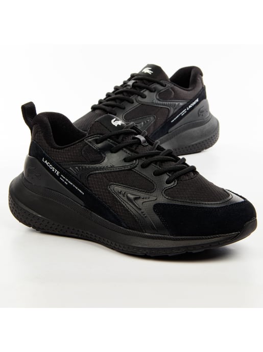 Deportivas de hombre Lacoste en negro - Image 2