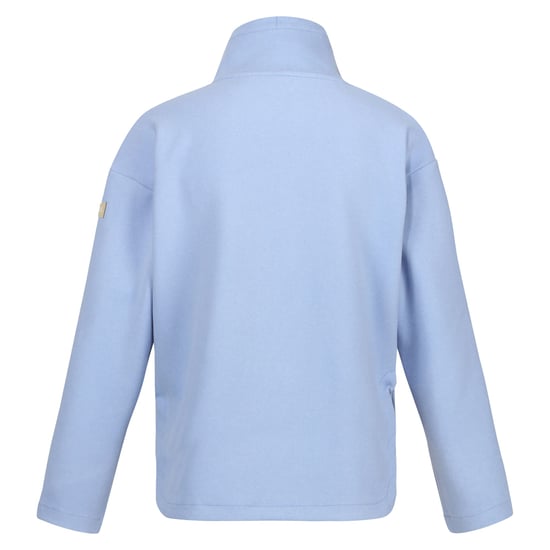 Regatta Womens/Ladies Ashlynn Knitted Fleece Jacket (Hydrangea Blue) - Image 2