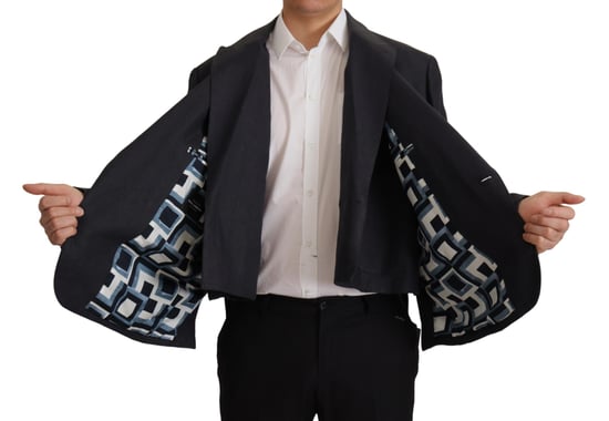 Blazer Formal de Lino Azul de Dolce & Gabbana para Hombre - Image 2