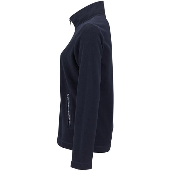 SOLS Womens/Ladies Norman Fleece Jacket (Navy) - Image 3