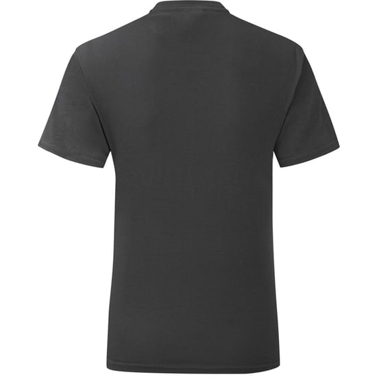 Fruit Of The Loom Mens Iconic T-Shirt (Pack of 5) (Black) - Image 2