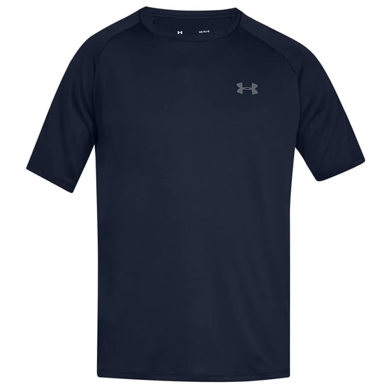 Under Armour Mens Tech T-Shirt (Academy Blue/Graphite) - Image 1