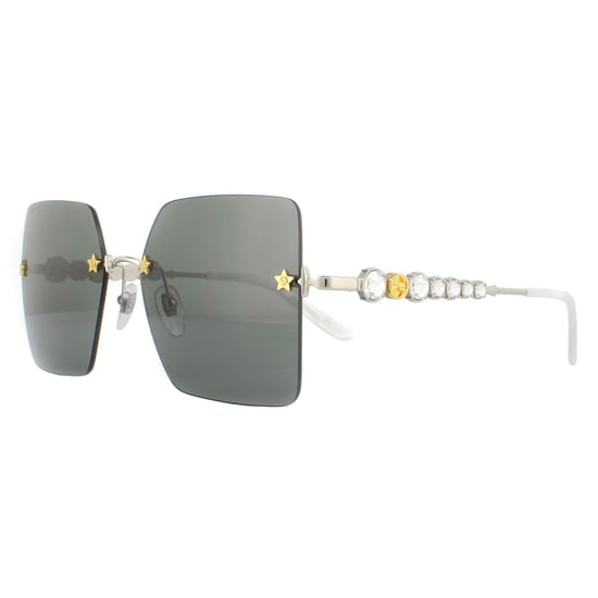 Gafas de sol Gucci GG0644S 001 Gris Plateado - Image 2