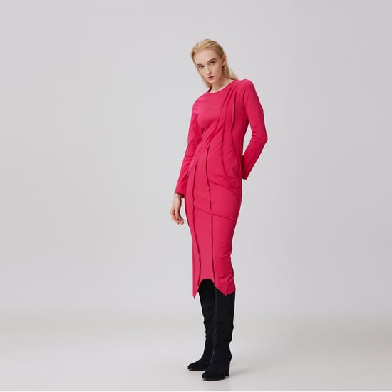 Asymmetric structural lines dress - Image 2
