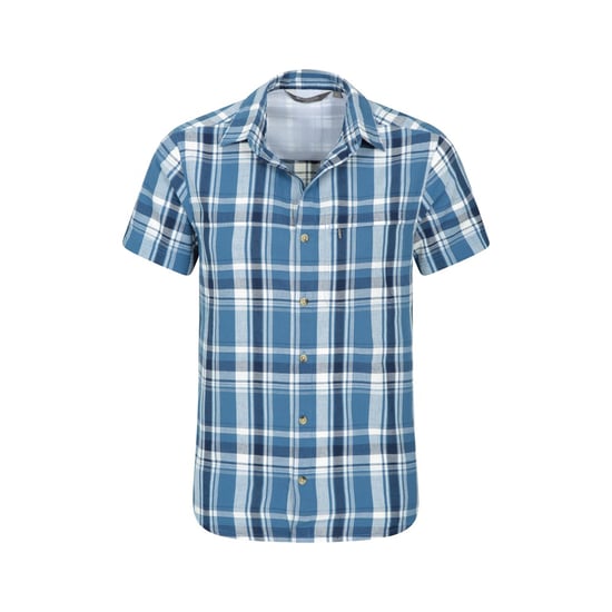 Mountain Warehouse Mens Holiday Cotton Shirt (Dark Blue) - Image 4