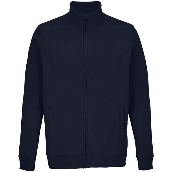 SOLS Unisex Adult Cooper Marl Full Zip Jacket (French Navy) - Image 1