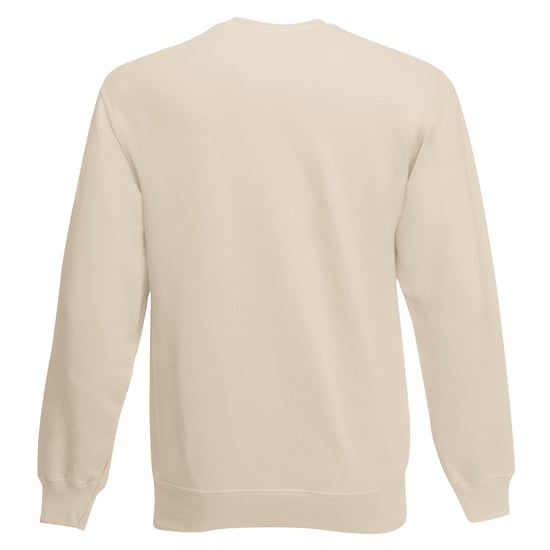 Fruit Of The Loom Mens Set-In Belcoro® Yarn Sweatshirt (Natural) - Image 2