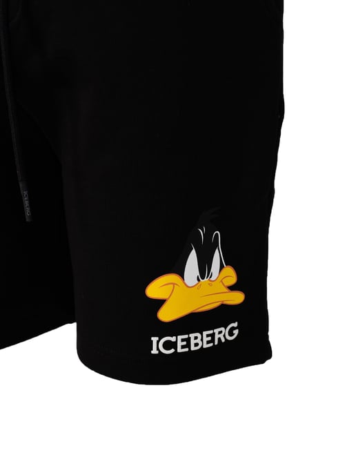 Iceberg Bermudas del hombre negro - Image 6