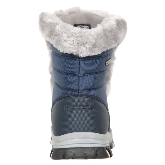 Mountain Warehouse Womens/Ladies Ohio Thermal Short Shaft Snow Boots (Blue) - Image 2