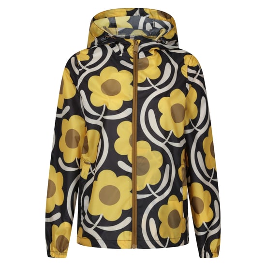 Regatta Womens/Ladies Orla Kiely Pack-It Apple Blossom Waterproof Jacket (Yellow)