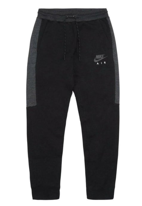 Conjunto completo de chándal de tejido polar para hombre en negro Nike Air - Image 3