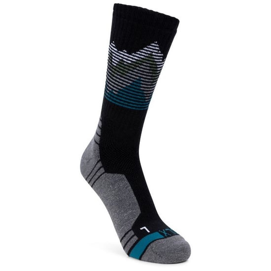 Unisex Adult Hilliard DLX Trekking Socks (Dark Grey Marl) - Image 3