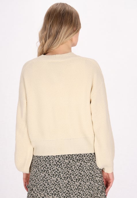 Dreimaster Cardigan women cream - Image 4